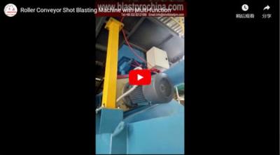 Roller Convereyor Shot Blanking Machine con multifunzione